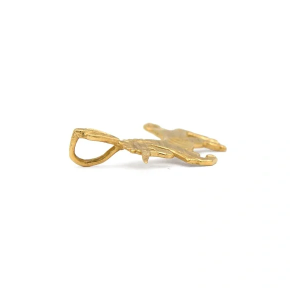 14k Yellow Gold Unicorn Charm